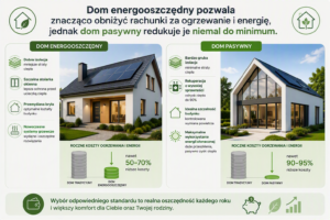 Dom energooszczędny czy pasywny – porównanie rachunków za ogrzewanie i energię